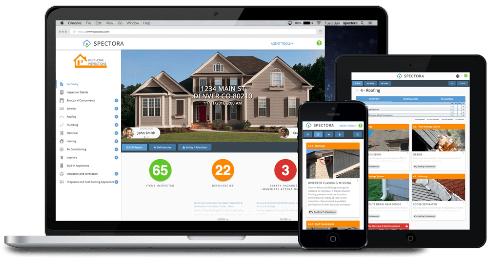 VERTEX HOME INSPECTIONS LLC sample inspection report